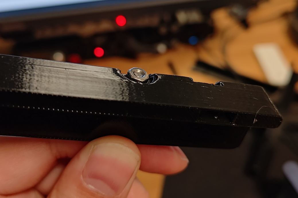 I also added spacing for the socket to fit