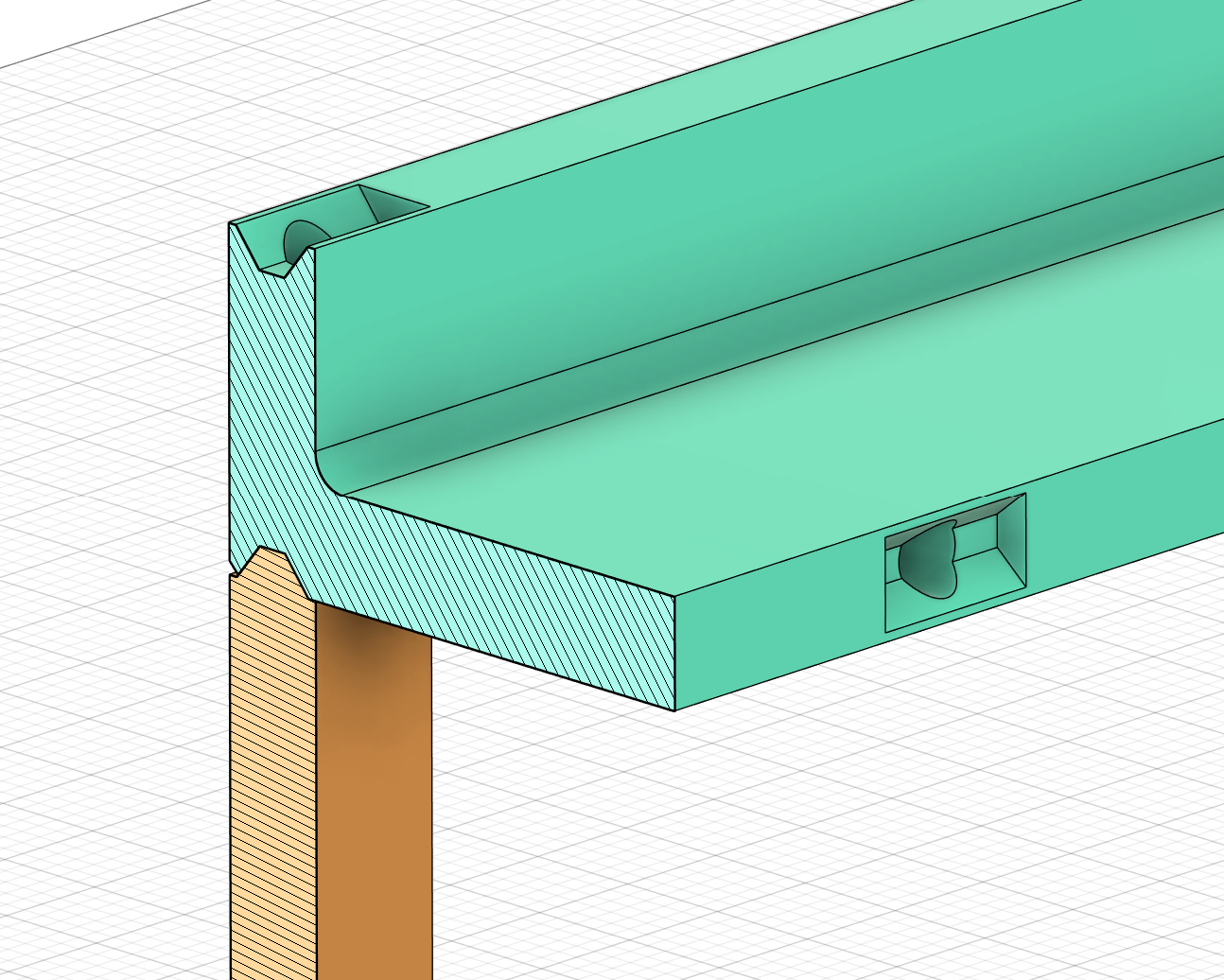 Each one sits tight under the pressure from the threaded rod